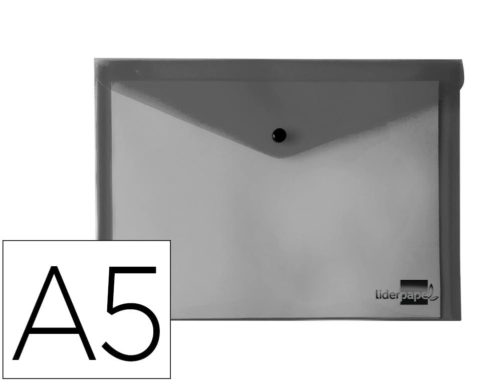 Liderpapel Carpeta liderpapel dossier broche polipropileno din a5
