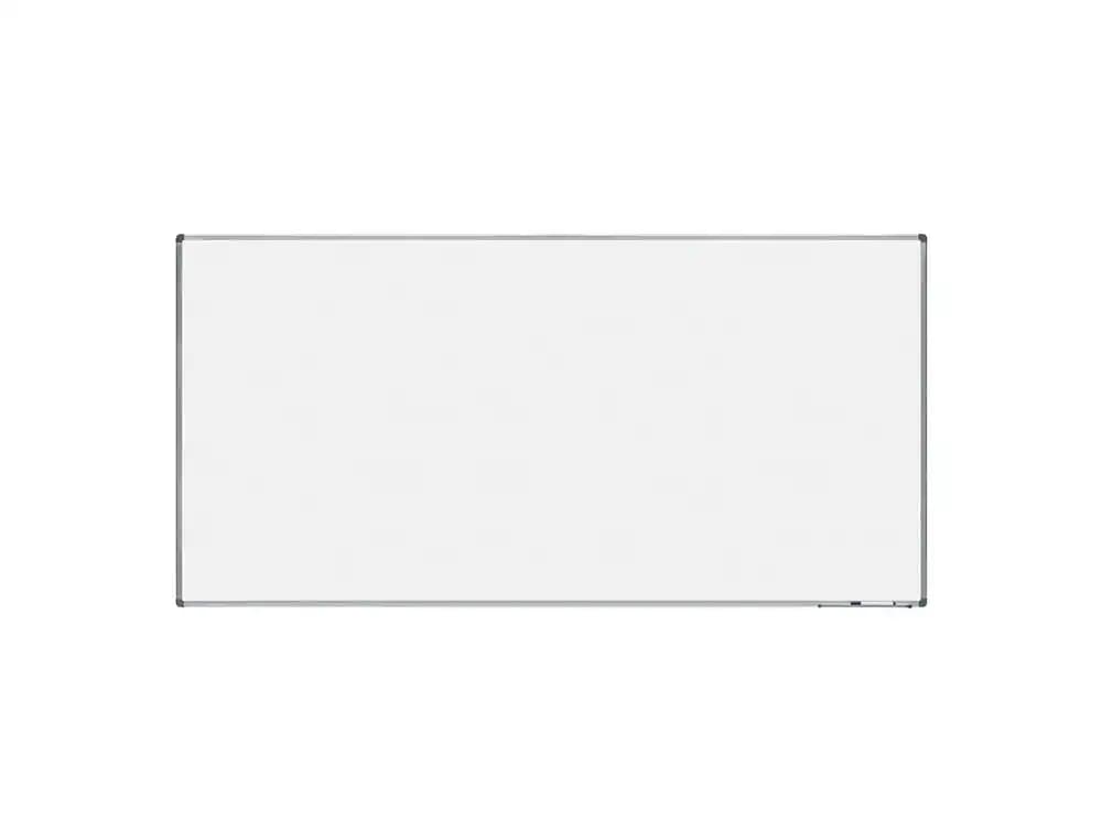 Rocada Pizarra blanca rocada acero vitrificado magnetico marco aluminio y cantoneras pvc 240x120 cm incluye bandeja