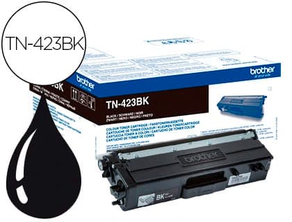 Brother Toner brother tn-423 para dcp-l8410 cdn / 8410 cdw / hl-l8260 cdw / mfc-l8360 cdw / 8690 cdw / 8900 cdw negro