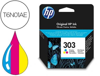 Hp Ink-jet hp n. 303 envy photo 6230 / 7130 / 7830 color tricolor capacidad 200 paginas