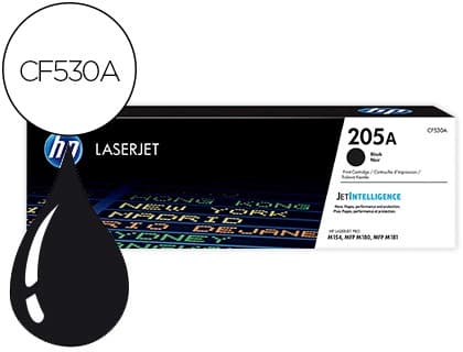 Hp Toner hp 205a laserjet m 154a / 154nw / mfp m180n / 181fw negro 1100 paginas