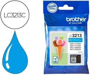 Brother Ink-jet brother lc3213 dcp-j572 / dcp-j772 / dcp-j774 / mfc-j890 / mfc-j895 cian 400 pag