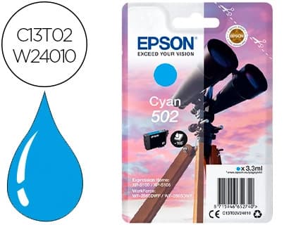 Epson Ink-jet epson 502 xl expression home xp 5100 / 5105 workforce wf 2860 / 2860dwf cian 470 paginas
