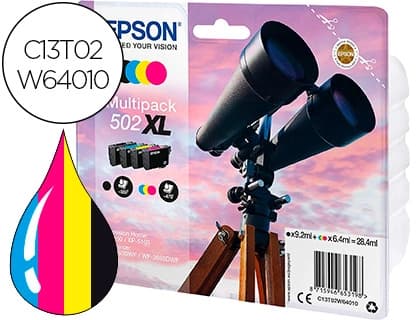 Epson Ink-jet epson 502 xl xp-5105 multipack negro amarillo cian y magenta