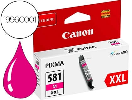 Canon Ink-jet canon 581 xxl ts9550 / ts705 magenta 830 paginas