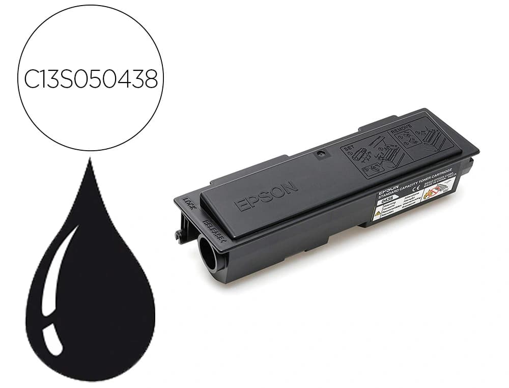Epson Toner epson 0438 aculaser m2000d / m2000dn / m2000dt / m2000dtn negro 3500 paginas