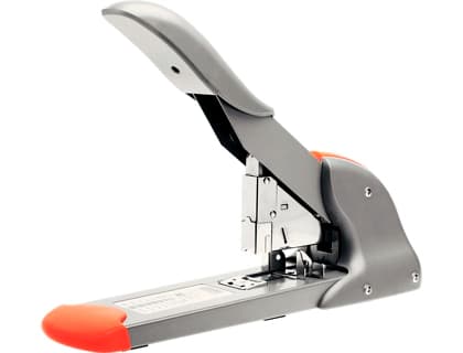 Rapid Grapadora rapid fashion hd210 plata/naranja capacidad 210 hojas usa grapas 9/8-24 y 23/8-24