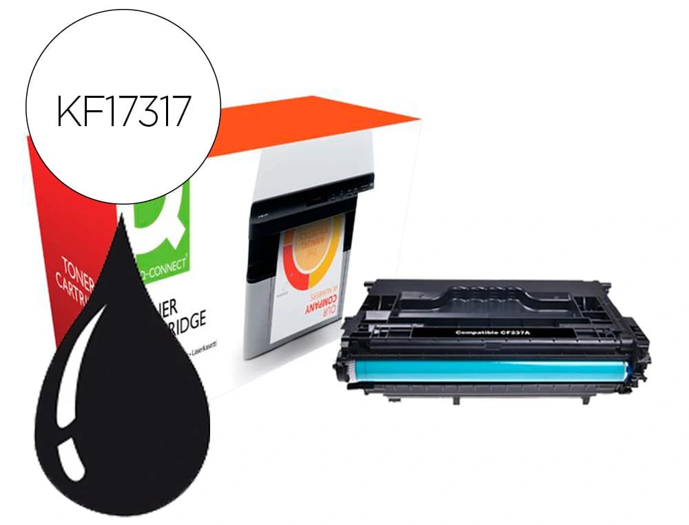 Q-connect Toner q-connect compatible hp cf237a laserjet enterprise m607 / 608 / 609 / 631 / 632