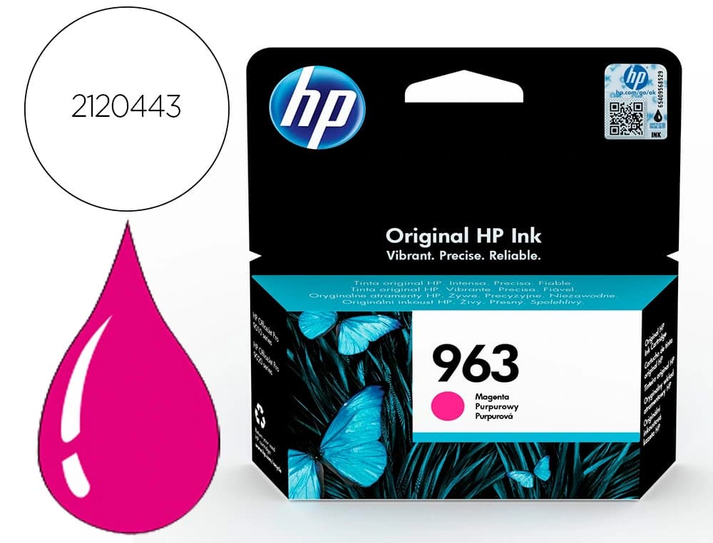 Hp Ink-jet hp 963 officejet pro 9010 / 9020 / 9022 / 9023 / 9025 magenta 700 paginas