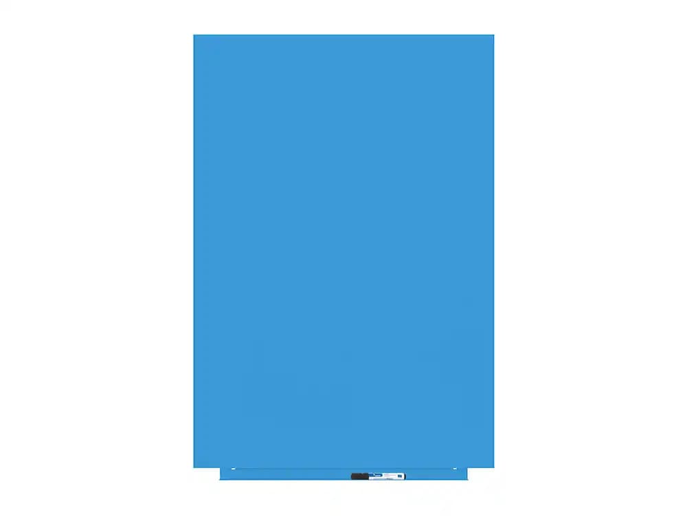 Rocada Pizarra blanca rocada lacada magnetica modular sin marco color azul 75x115 cm