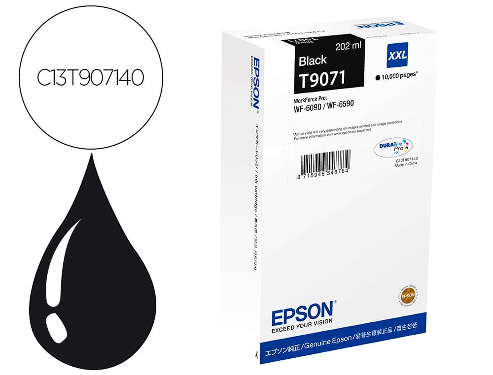Epson Ink-jet epson wf-6xxx negro xxl