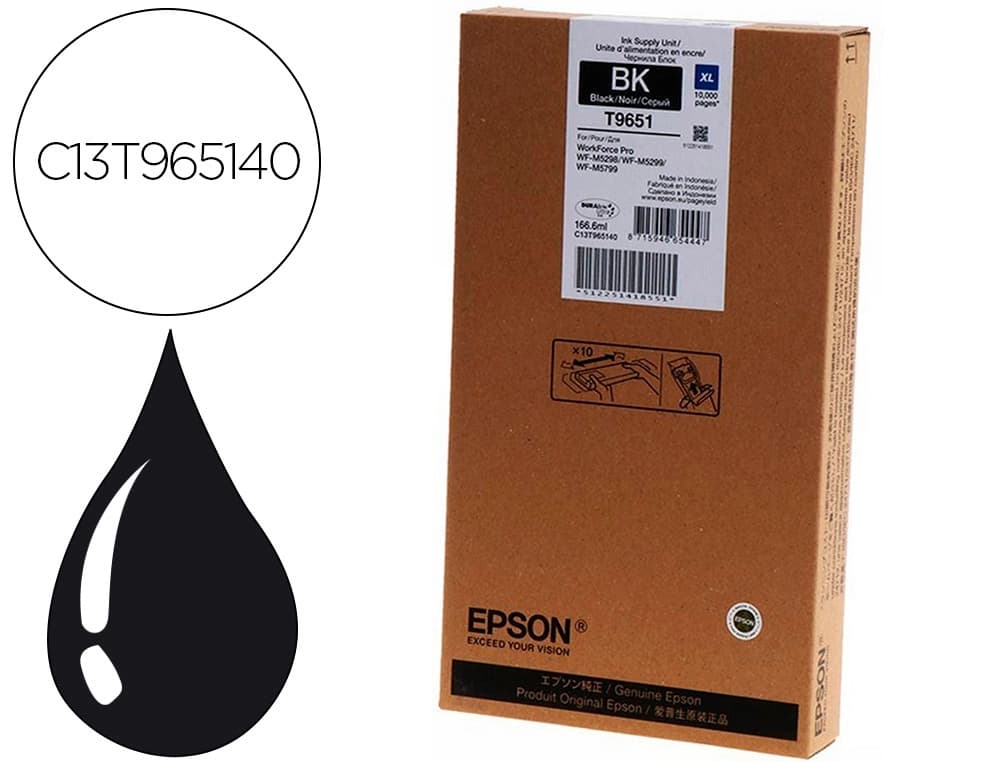 Epson Ink-jet epson wf-m52xx/57xx series xl negro