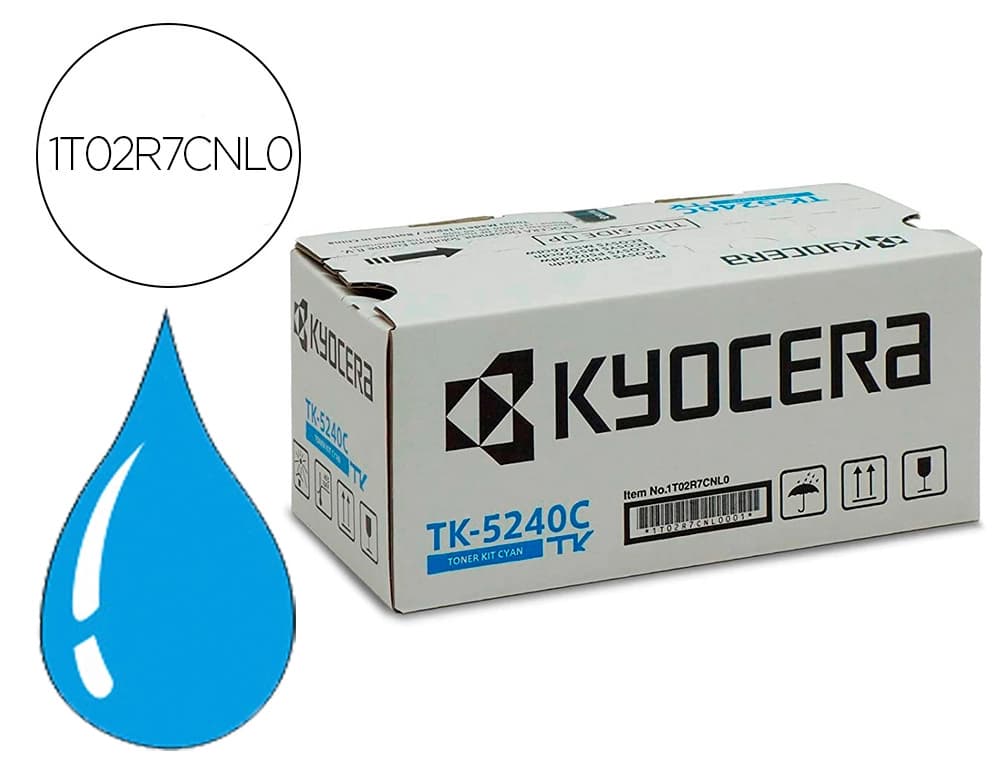 Kyocera Toner kyocera tk-5240c mita m5526cdn cian 3.000 p ginas