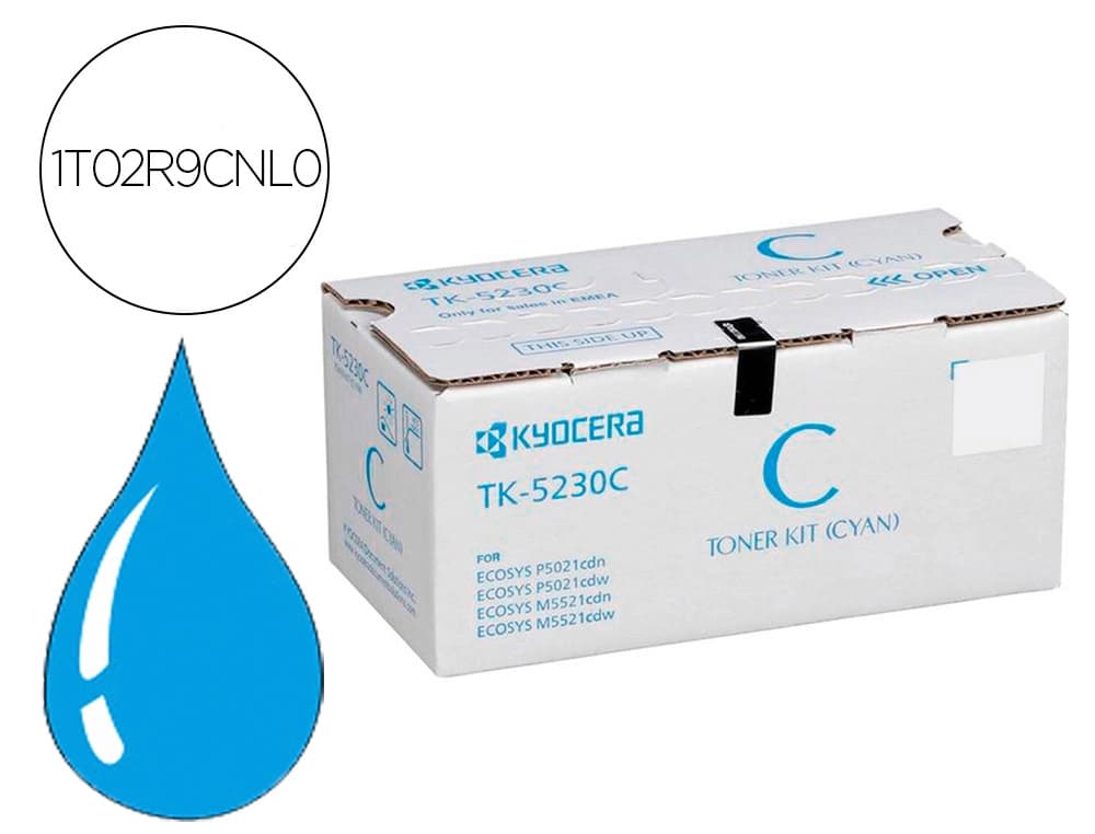 Kyocera Toner kyocera mita tk-5230c cian m5521cdw 2200 pag
