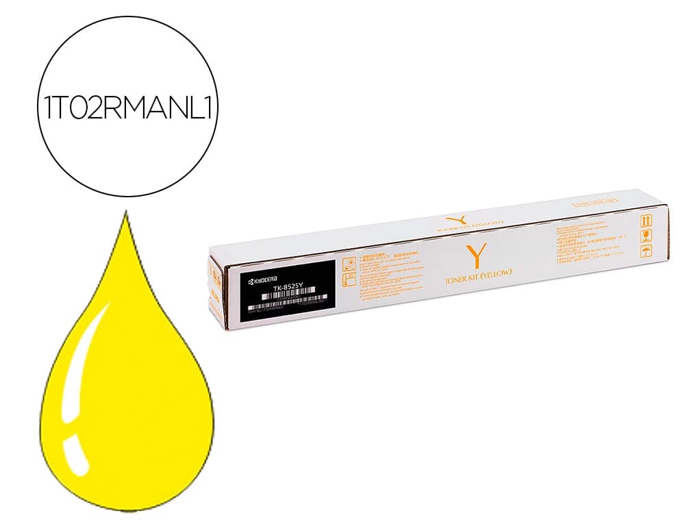 Kyocera Toner kyocera tk-8525y amarillo para taskalfa 4052ci (1t02rmanl0)