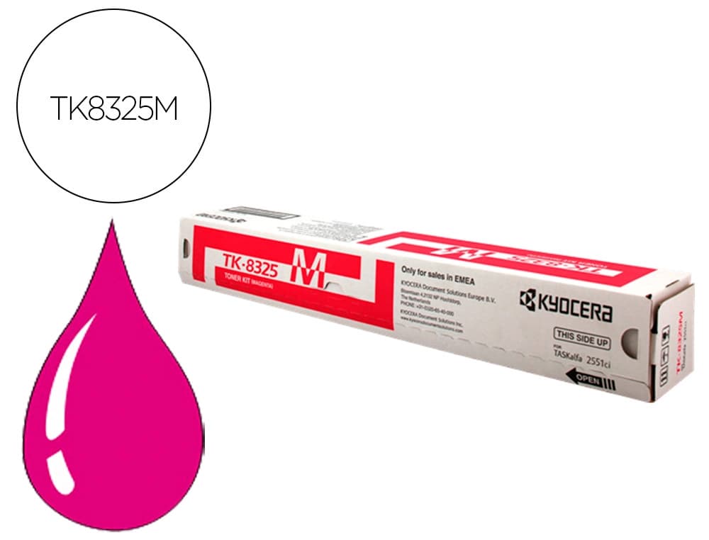 Kyocera Toner kyocera -mita toner magenta tk8325m