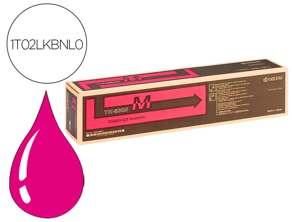 Kyocera Toner kyocera -mita copiadora magenta tk8305m