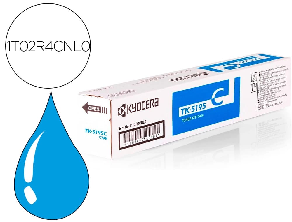 Kyocera Toner tk-5195c kyocera 1t02r4cnl0 / cyan
