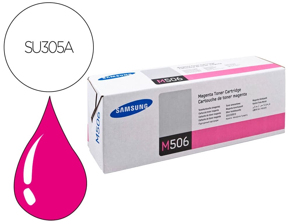 Hp Toner hp samsung clp680nd clx6260 series magenta alta capacidad
