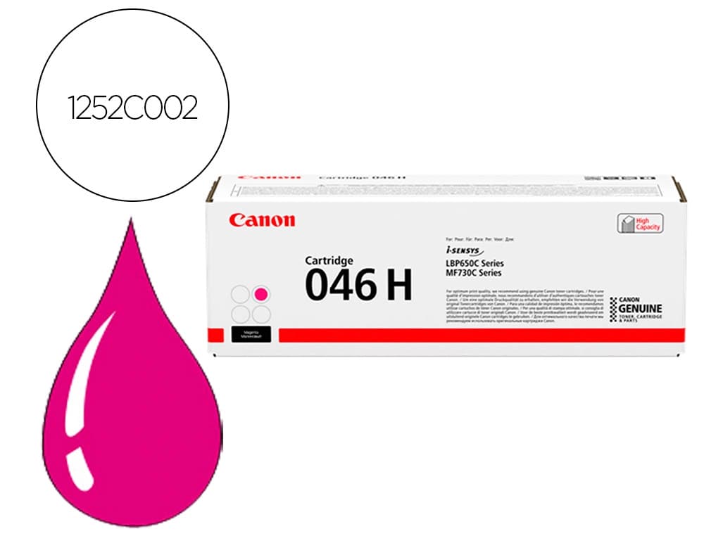 Canon Toner canon 046hm lbp650 mfc730 magenta