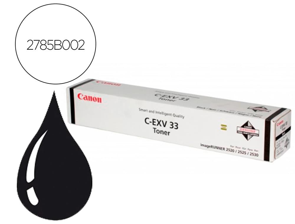 Canon Toner canon exv33 ir2520 ir2525 ir2530 negro