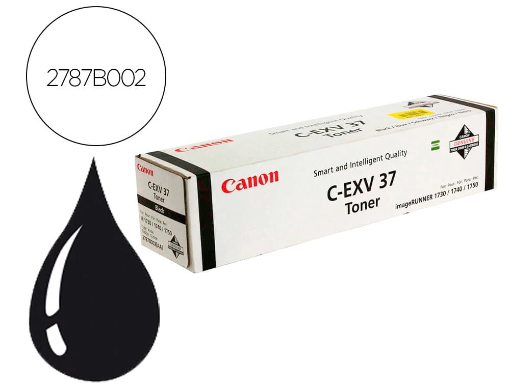 Canon Toner canon exv37 ir1730 ir1740 ir1750 negro