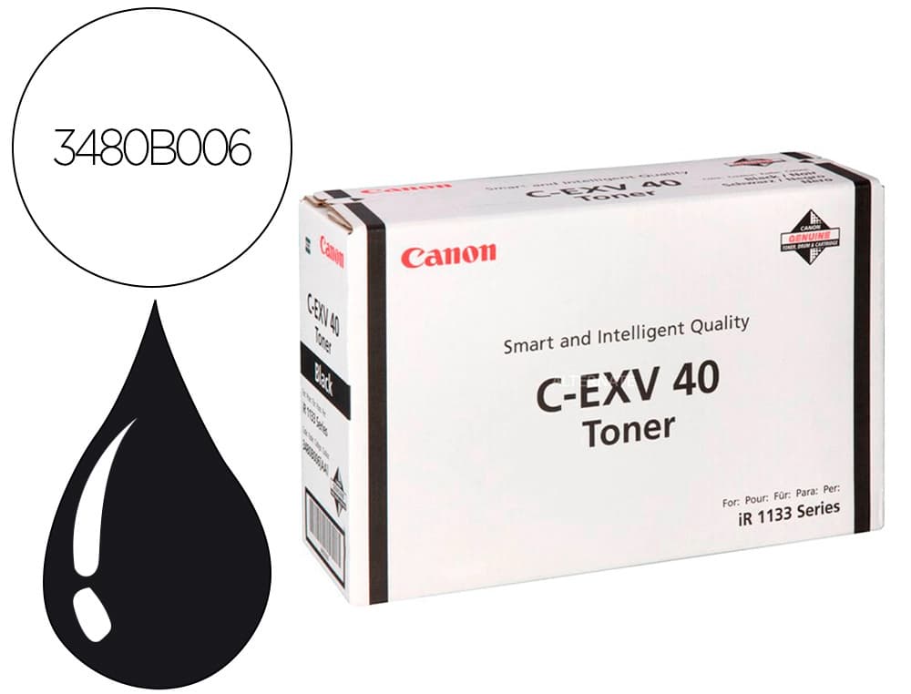 Canon Toner canon ir1133 cexv40 negro