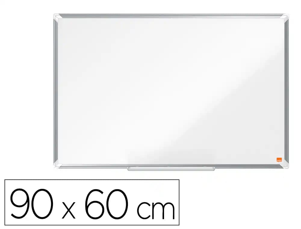 Nobo Pizarra blanca nobo premium plus acero lacado magnetica 900x600 mm