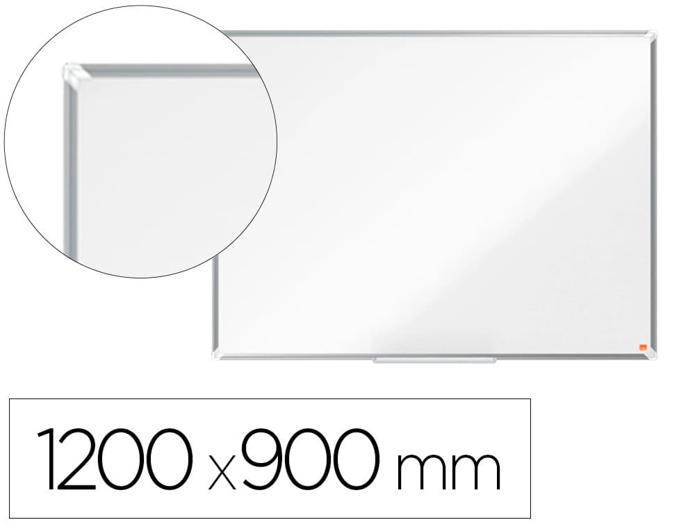Nobo Pizarra blanca nobo premium plus melamina 1200x900 mm