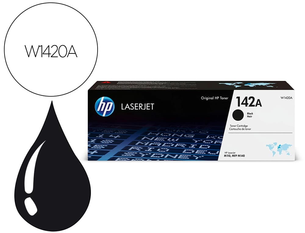 Hp Toner hp 142a laserjet m110 / mfp m140 negro 950 paginas