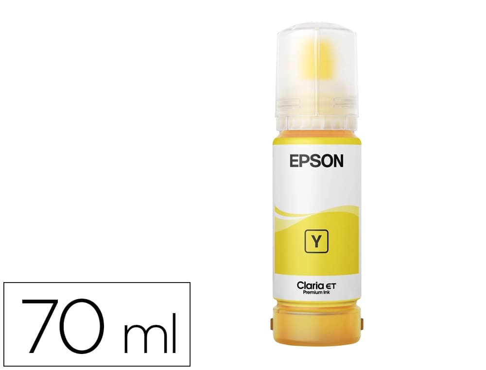 Epson Tinta epson t114 eco tank et-8500 / 8550 amarillo botella 70 ml