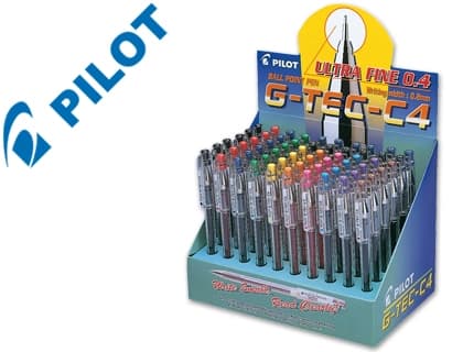 Pilot Boligrafo pilot punta aguja g-tec-c4 expositor de 60 unidades