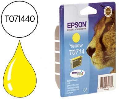 Epson Ink-jet epson stylus d78 dx4000/dx4050/dx500/dx5050 dx6000/dx6050/dx7000f amarillo
