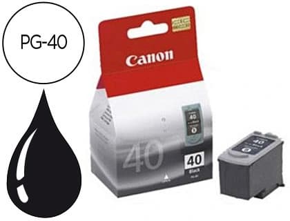 Canon Ink-jet canon ip1200 1300 1600 2200 mp150 160 170 450 460 jx200 55 negro pg-40
