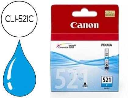 Canon Ink-jet canon cli-521c cian pixma mp620/630/980 ip3600/4600
