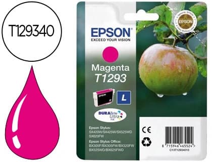 Epson Ink-jet epson stylus t1293 magenta sx420w / 425w / office bx305f / bx320f -alta capacidad-