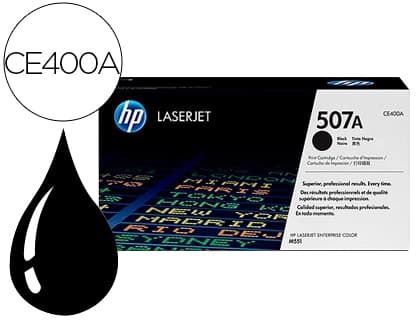 Hp Toner hp 507a laserjet m551/m570/pro 500 negro 5500 pag