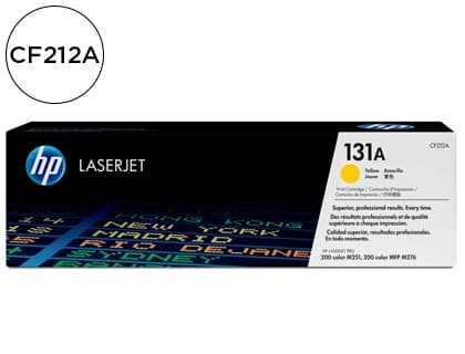 Hp Toner hp 131a laserjet m251/m276 amarillo 1800 pag