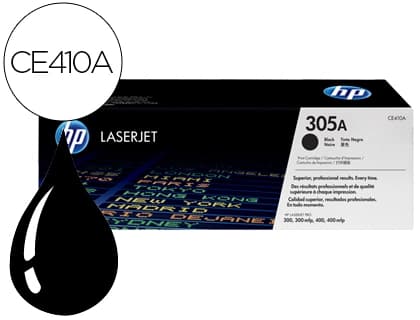 Hp Toner hp 305a laserjet m351/m451/m375/m475 negro 2200 pag