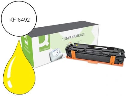 Q-connect Toner q-connect compatible hp cf212a color laserjet m251n / 251nw / 276n / 276nw amarillo 1.800 pag