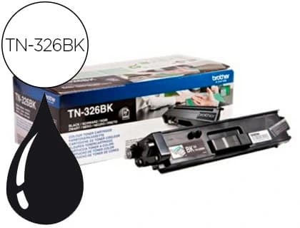 Brother Toner brother tn-326bk hll8250cdn / hll8350cdw alta capacidad negro 4000 pag