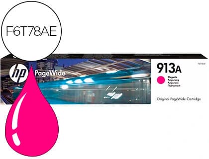 Hp Ink-jet hp jet 913a pagewide 352 / 377 / 452 / 477 / p55250 / p57750 magenta 3000 paginas