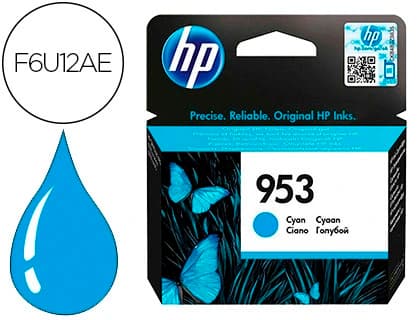 Hp Ink-jet hp jet 953 officejet pro 8210 / 8710 / 8725 / 7730 630 paginas cian