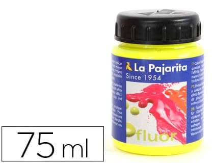 La pajarita Pintura acrilica la pajarita f-01 amarillo canario 75ml