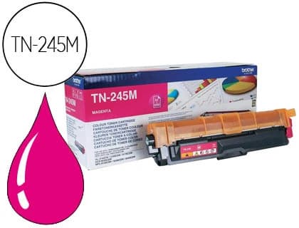 Brother Toner brother tn-245m 2200 pag hl3140cw/3150cdw/3170cdw dcp9020cdw/mfc9140cdn /9330cdw/9340cdw magenta