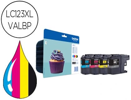 Brother Ink-jet brother dcp-j4110dw mfc-j4410dw/4510dw/ 4710dw/6520dw 6720dw/6920dw pack 4 colores -600 pag