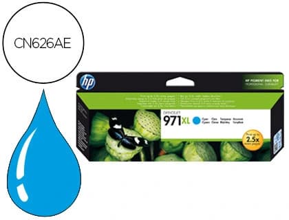 Hp Ink-jet hp xl 971xl x451dn x451dw/551dw x476dn x476dw x576dw cian 6600 pag
