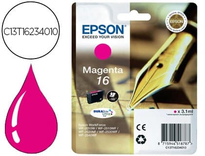 Epson Ink-jet epson 16 wf2010w wf2510wf wf2520nf wf2530wf wf2540wf magenta 175 pag