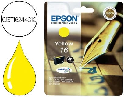 Epson Ink-jet epson 16 wf2010w wf2510wf wf2520nf wf2530wf wf2540wf amarillo 175 pag