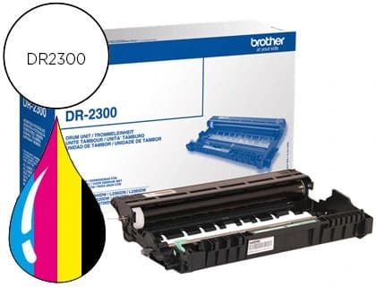 Brother Tambor brother dr-2300 dcpl2500d/ dcpl2520dw / mfcl2700dw / mfcl2720dw negro 12000 paginas